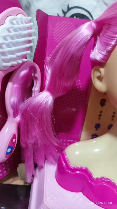 Фотография покупателя товара Кукла - манекен «Студия красоты. Тёмная девочка», с аксессуарами - Фото 5