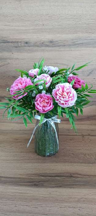 Фотография покупателя товара Проволока для изготовления искусственных цветов «Зелёная», 40 см, сечение 2.5 мм - Фото 1