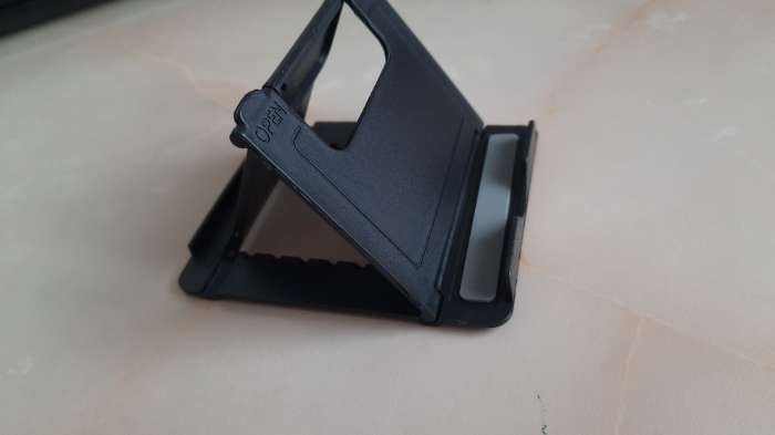 Фотография покупателя товара Подставка для телефона Luazon, складная, регулируемая высота, чёрная - Фото 75