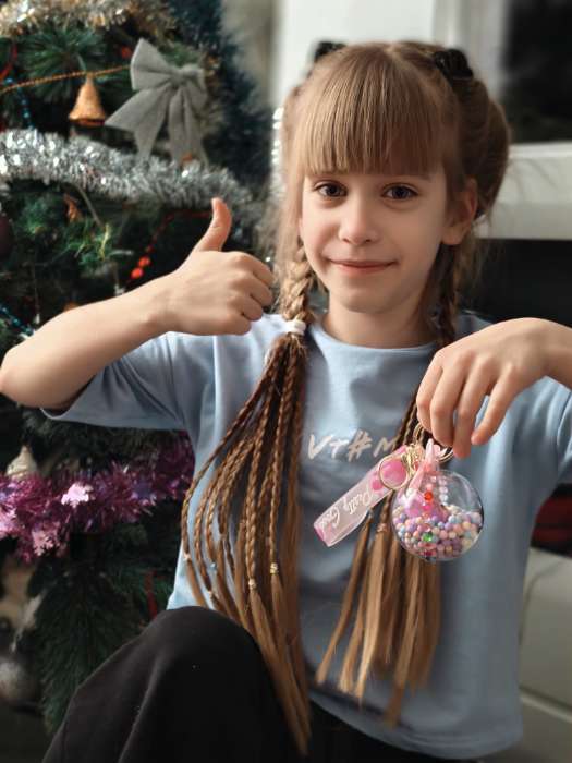 Фотография покупателя товара Набор для творчества «Создай брелок: Мышка», аниме - Фото 2