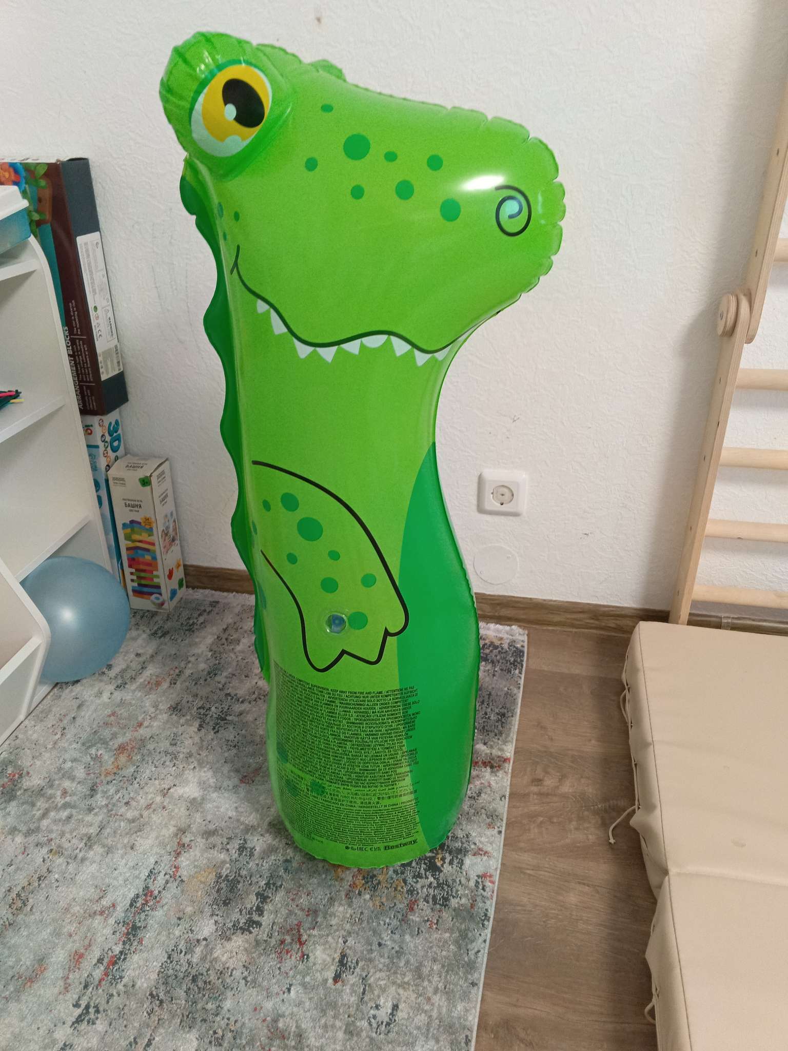 Фотография покупателя товара Игрушка для боксирования надувная Bestway «Животные» 52152, 89 см, от 3 лет, МИКС - Фото 1