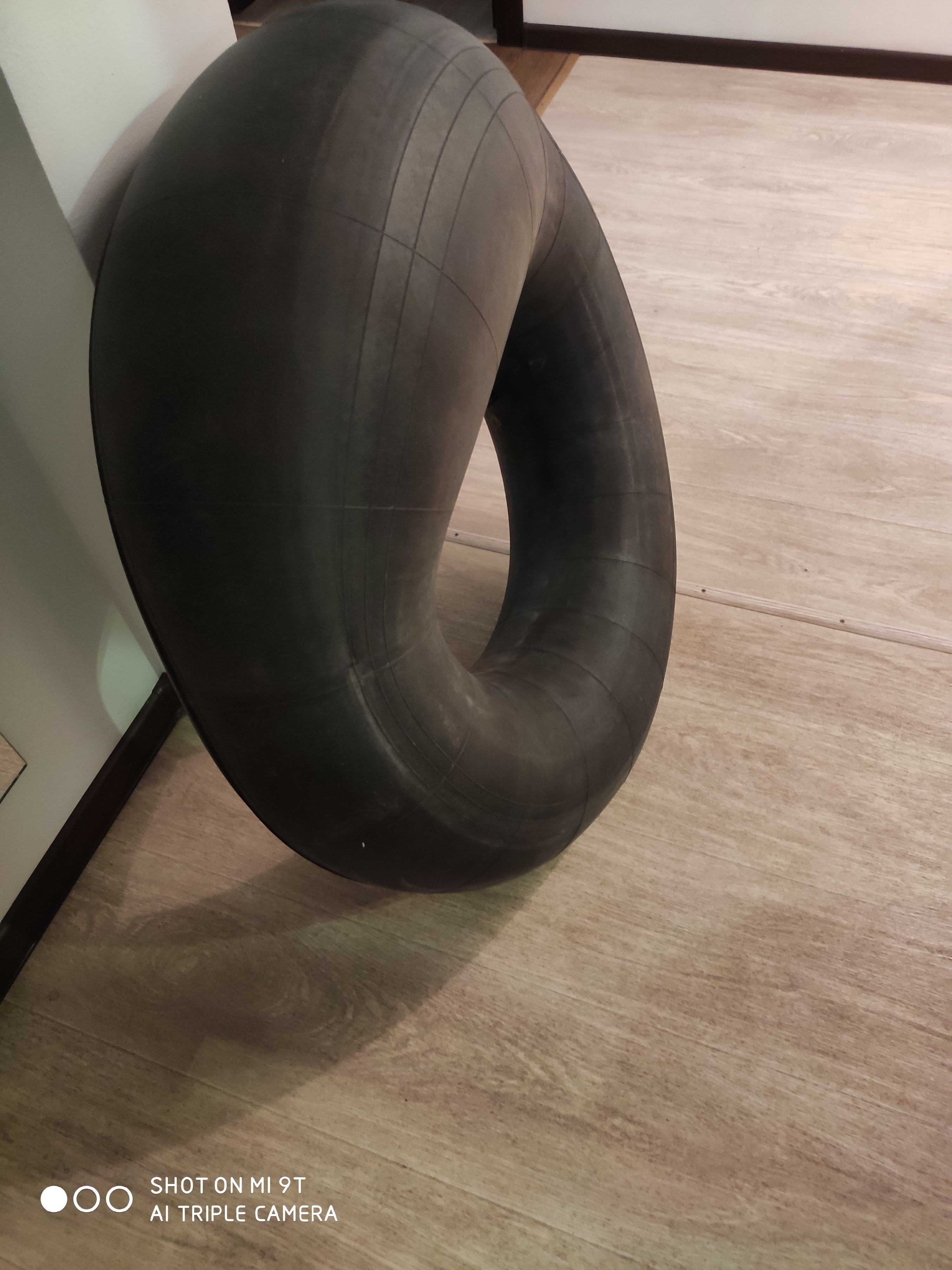 Фотография покупателя товара Тюбинг-ватрушка «Комфорт», диаметр чехла 100 см, цвета МИКС - Фото 4