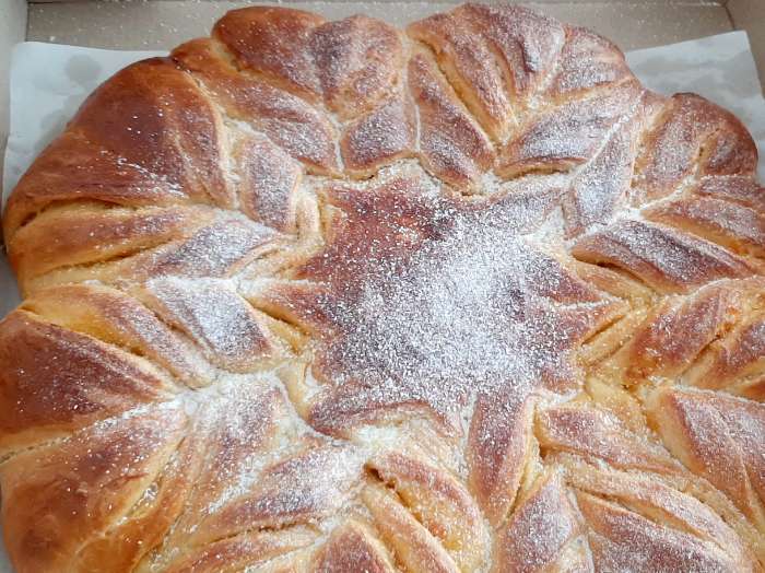 Фотография покупателя товара Упаковка для пиццы, белая, 36×36×6 см - Фото 2