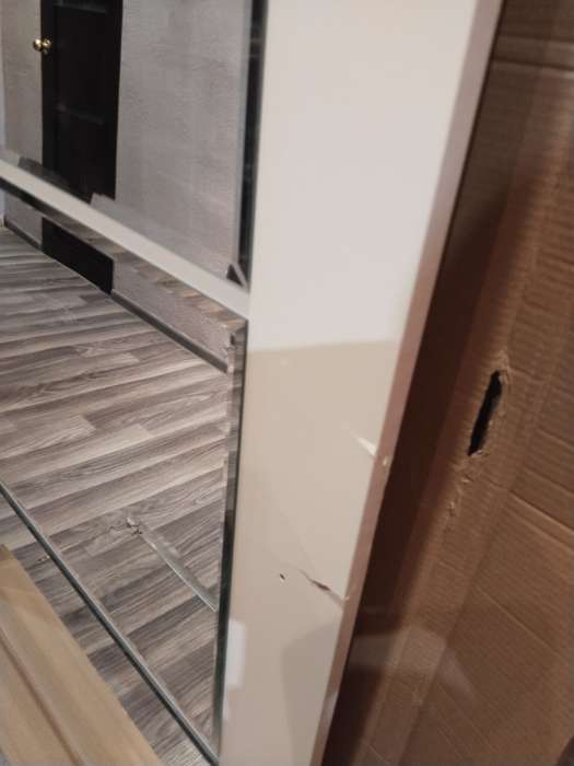 Фотография покупателя товара Шкаф – купе «Лорд», с зеркалом, 2 ящика, 2001×600×2200 мм, цвет белый - Фото 11