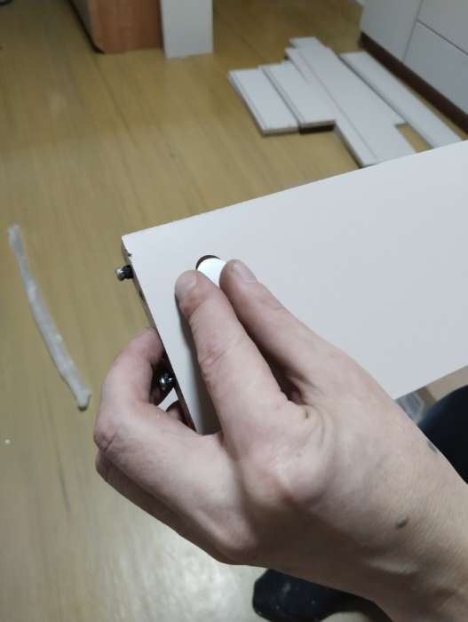 Фотография покупателя товара Комод напольный «Норд», 2 двери, 4 ящика, 1600×450×900 мм, цвет кашемир/кашемир - Фото 13