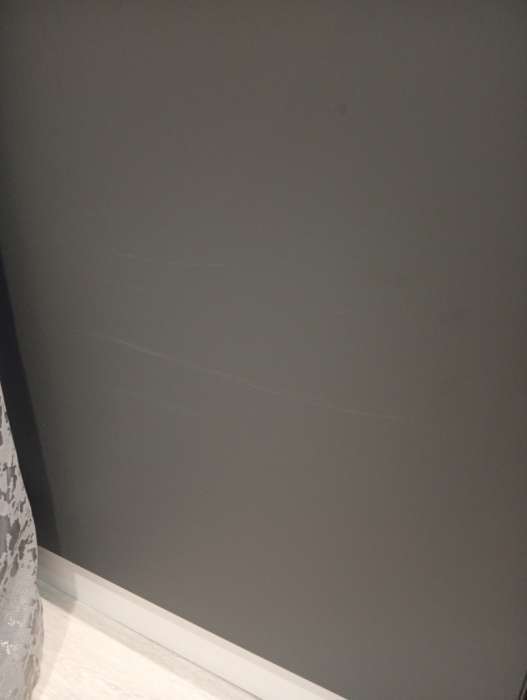 Фотография покупателя товара Кухонный гарнитур трёхуровневый под потолок «Кристен», 3000 мм, цвет графит софт фасады/белый софт - Фото 2