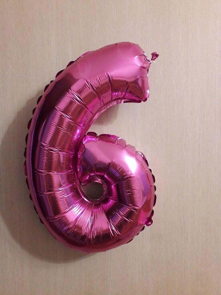 Фотография покупателя товара Шар фольгированный 16" Цифра 1, индивидуальная упаковка, цвет розовый - Фото 2