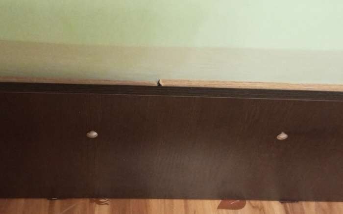 Фотография покупателя товара Полка универсальная, 800×300×16 мм, цвет венге - Фото 1