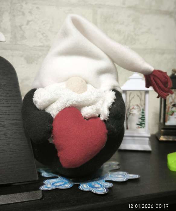 Фотография покупателя товара Интерьерная кукла своими руками «Гномик Снорри», 30 см, набор для шитья - Фото 1