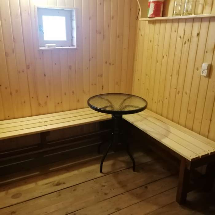 Фотография покупателя товара Стол садовый, 70×60×60 см, металл, стекло, чёрный - Фото 1