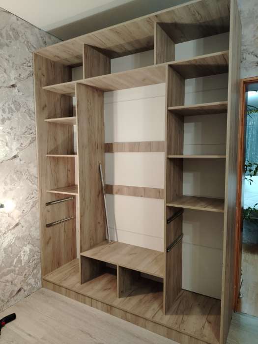 Фотография покупателя товара Шкаф – купе «Роджина», 1800×520×2400 мм, цвет кашемир/дуб крафт серый - Фото 1