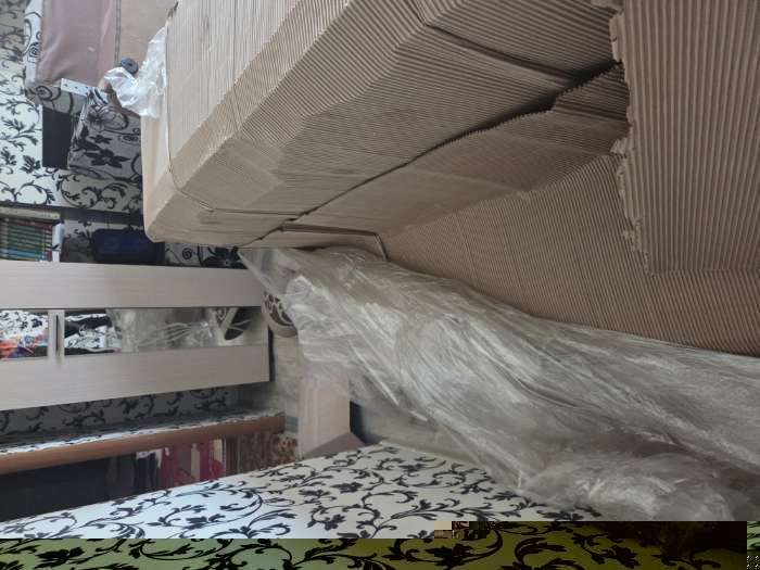 Фотография покупателя товара Диван угловой «Фараон», механизм дельфин, велюр, цвет галакси лайт 021 - Фото 2