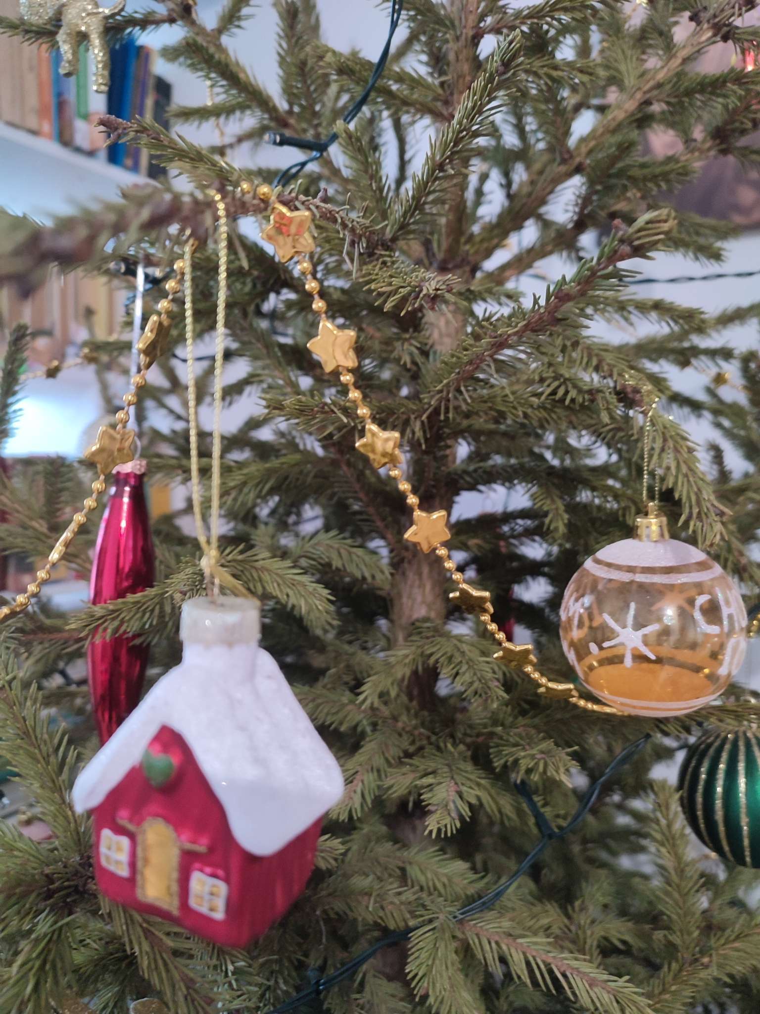 Фотография покупателя товара Бусы на ёлку «Звёзды», длина 2.7 м, МИКС - Фото 1