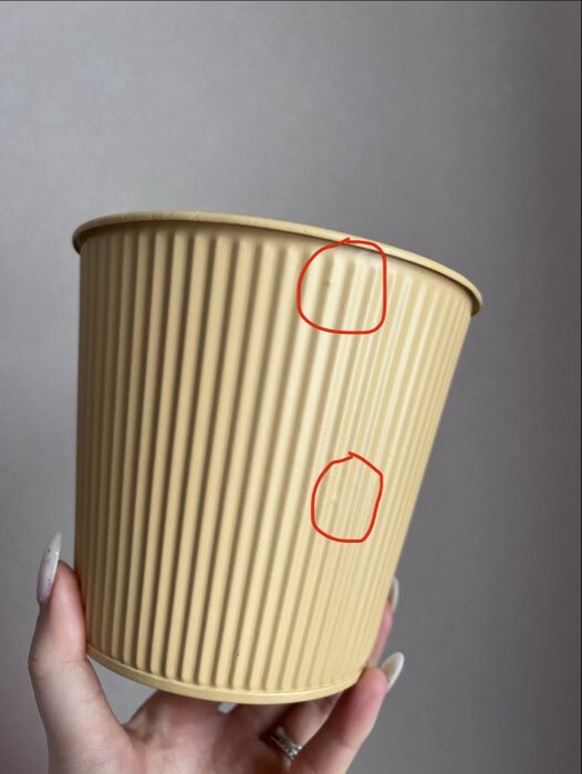 Фотография покупателя товара Декоративное кашпо «Ведёрко Килли», 14×14×13 см, металлическое, жёлтое - Фото 4