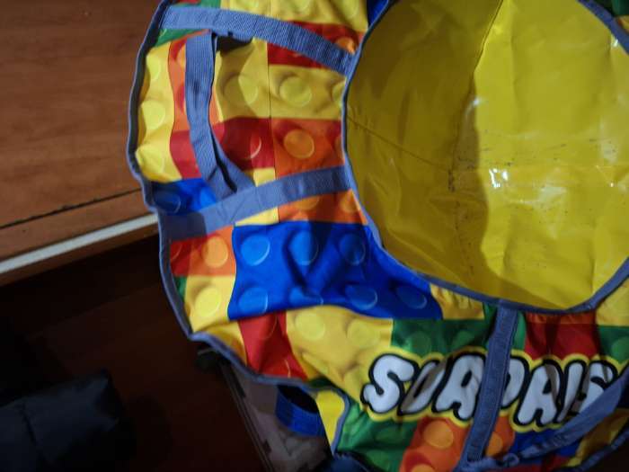 Фотография покупателя товара Тюбинг-ватрушка Winter Star «Кубики», диаметр чехла 100 см - Фото 2