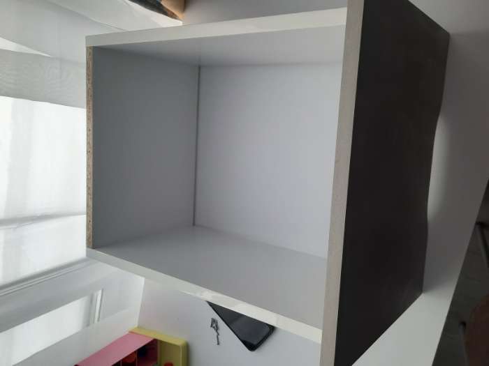 Фотография покупателя товара Стол письменный тандем «Мико», 6 ящиков, 2182×584×750 мм, цвет белый/белый глянец/бетонный камень - Фото 11