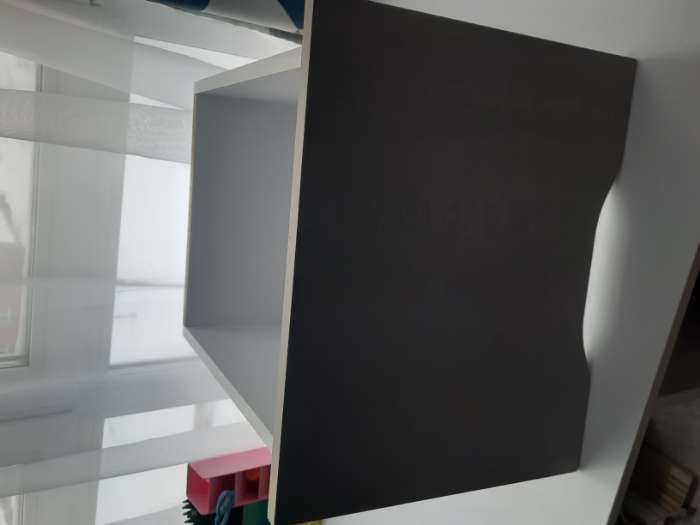 Фотография покупателя товара Стол письменный тандем «Мико», 6 ящиков, 2182×584×750 мм, цвет белый/белый глянец/бетонный камень - Фото 12