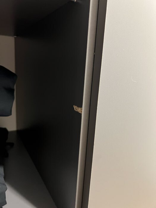 Фотография покупателя товара Прихожая «Норд», со шкафом, 2000×510×2236 мм, цвет графит - Фото 6