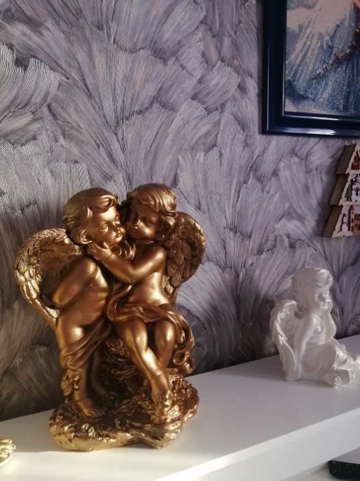 Фотография покупателя товара Фигура "Ангел и Фея стоя" бронза 20х30х36см - Фото 2