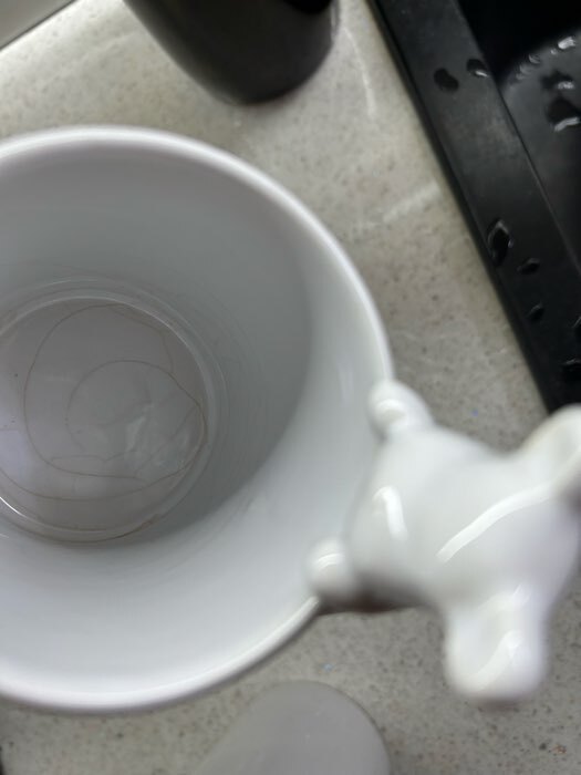 Фотография покупателя товара Кружки Доляна «Мишка Отто», 290 мл, 11.5×8×13.5 см, набор 2 шт., доломит, белые - Фото 8