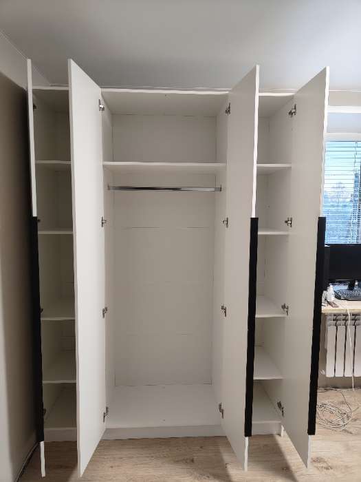 Фотография покупателя товара Шкаф двухстворчатый «Бруно», 800×505×2216 мм, цвет белый - Фото 82