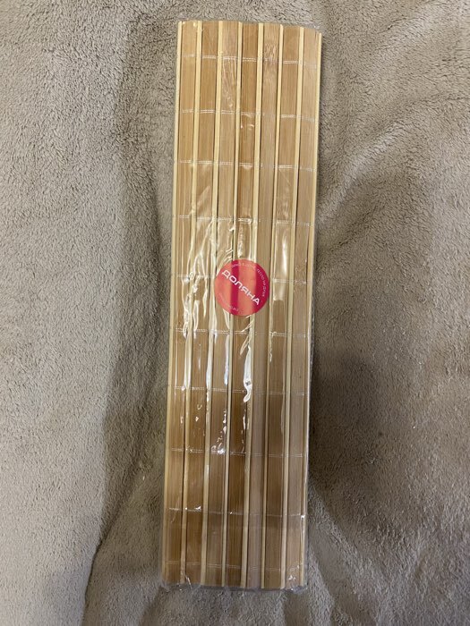 Фотография покупателя товара Салфетка сервировочная на стол «Соломка», 43×30 см, цвет светло-коричневый - Фото 4