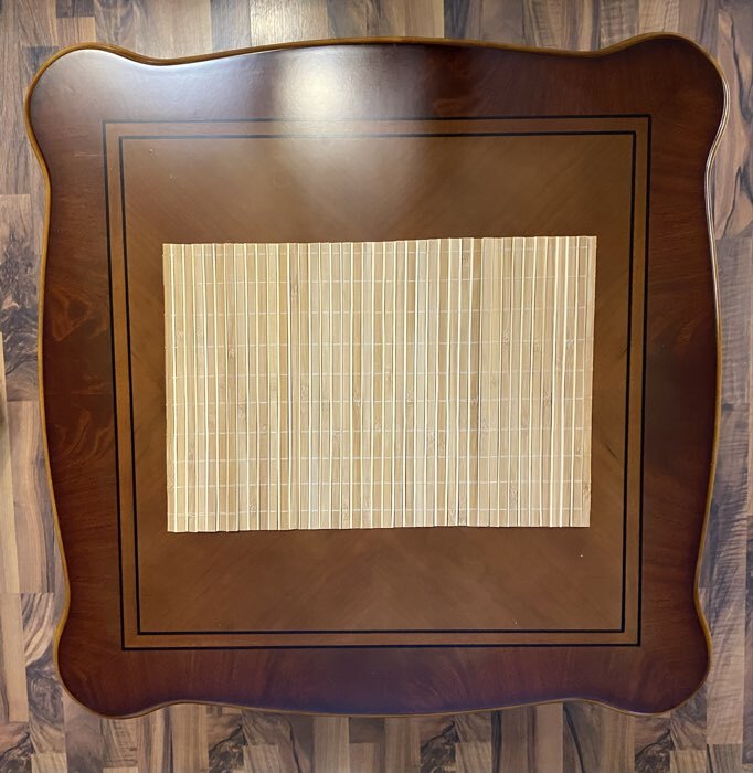 Фотография покупателя товара Салфетка сервировочная на стол «Соломка», 43×30 см, цвет светло-коричневый - Фото 2