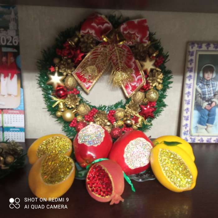 Фотография покупателя товара Муляж «Лимон», 10 см, жёлтый - Фото 2