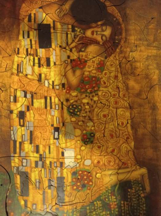 Фотография покупателя товара Пазл фигурный деревянный «Сальвадор Дали. Постоянство памяти», с предсказанием - Фото 2