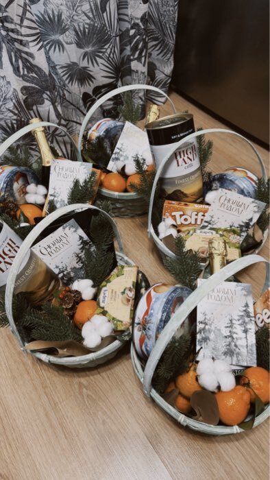 Фотография покупателя товара Корзина плетёная для хранения, 26×26×12 см, ручка h=18 см, бамбук, зелёная - Фото 1