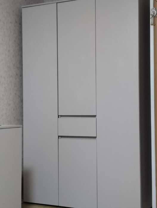 Фотография покупателя товара Шкаф двухстворчатый для одежды «Лора», 2 ящика, 2200×900×570 мм, цвет кашемир - Фото 38