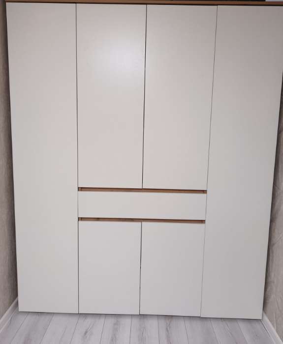 Фотография покупателя товара Шкаф двухстворчатый для одежды «Лора», 2 ящика, 2200×900×570 мм, цвет кашемир - Фото 35