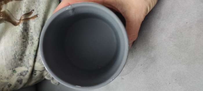 Фотография покупателя товара Банка керамическая для сыпучих продуктов «Этника», 400 мл, цвет серый - Фото 9