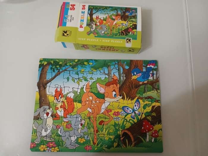 Фотография покупателя товара Пазл «Любимые герои сказок», 54 элемента, МИКС - Фото 3