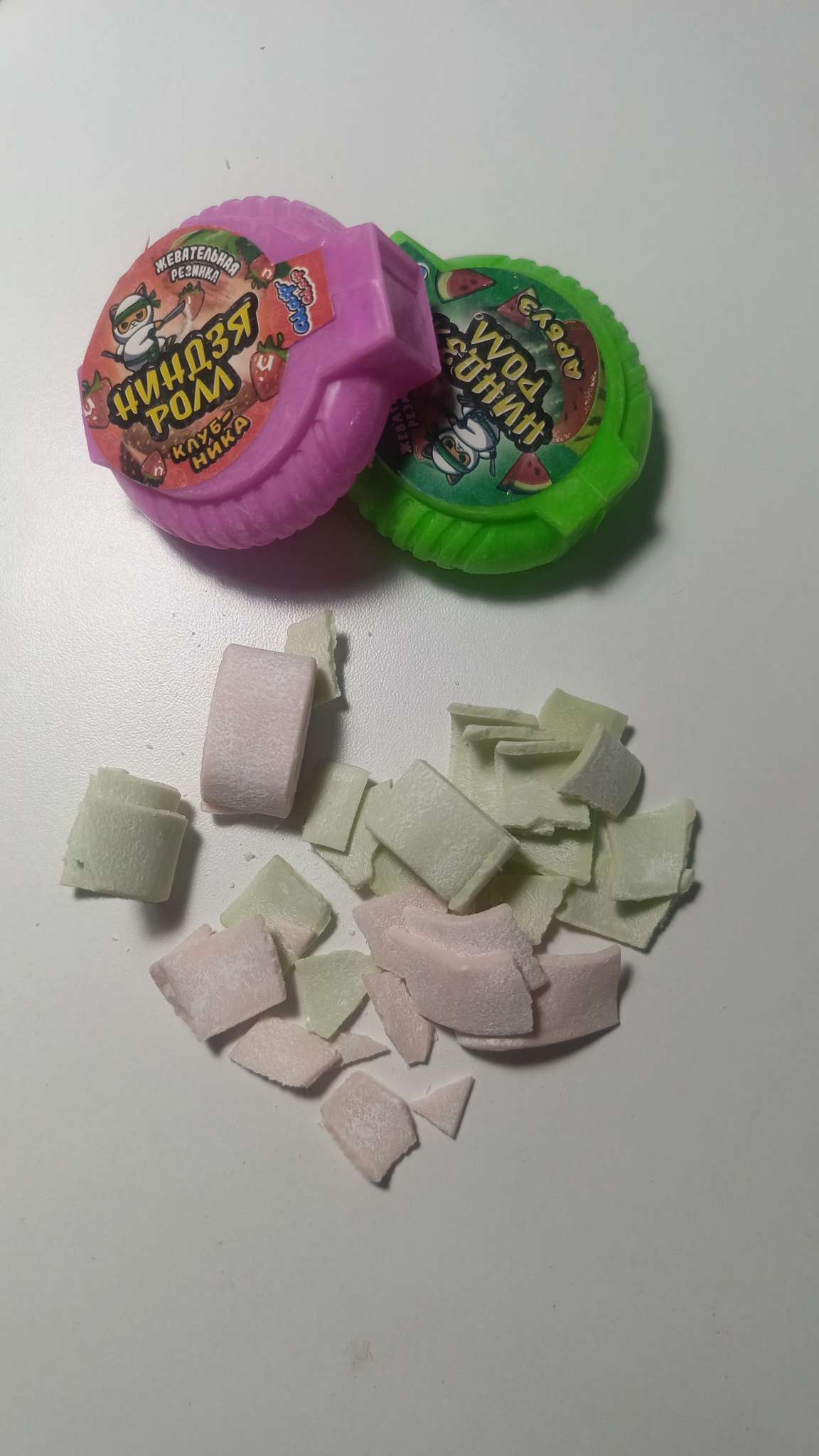 Фотография покупателя товара Жевательная резинка «Ниндзя ролл» ассорти, микс, 12 г - Фото 7