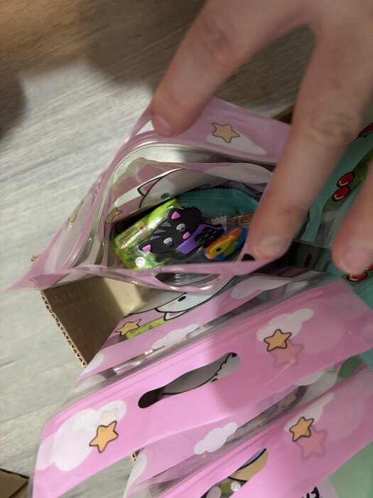 Фотография покупателя товара Набор наклеек из EVA «Котики», 7 шт. - Фото 2