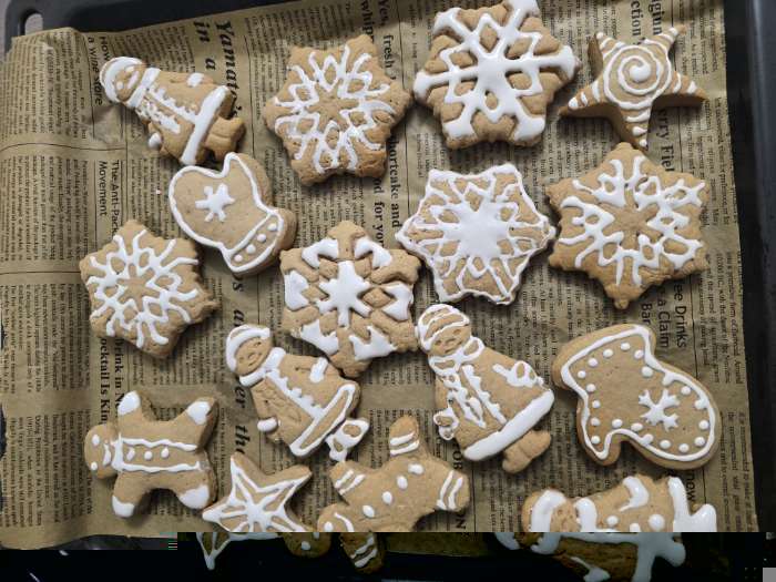 Фотография покупателя товара Форма для печенья новогодняя «Рождественский носок», вырубка, штамп, пластик, 9×8 см, синяя - Фото 2