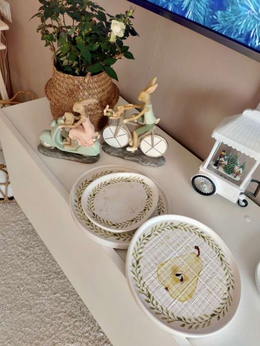 Фотография покупателя товара Тарелка керамическая плоская «Глазурь», 21.2 см, Dolce Ceramo - Фото 1