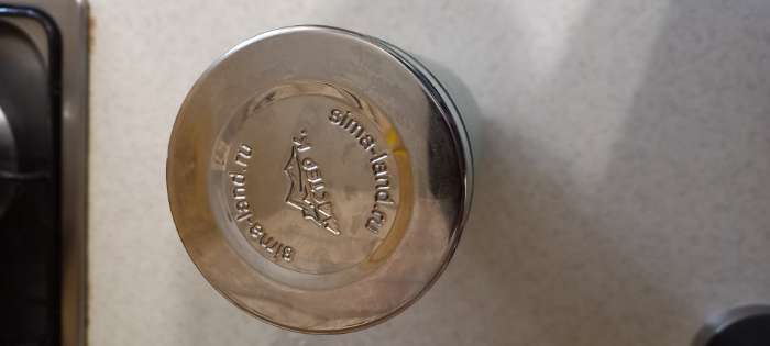 Фотография покупателя товара Термос Мастер К, 1 л, 2 крышки-кружки, нержавеющая сталь, бирюзовый - Фото 1