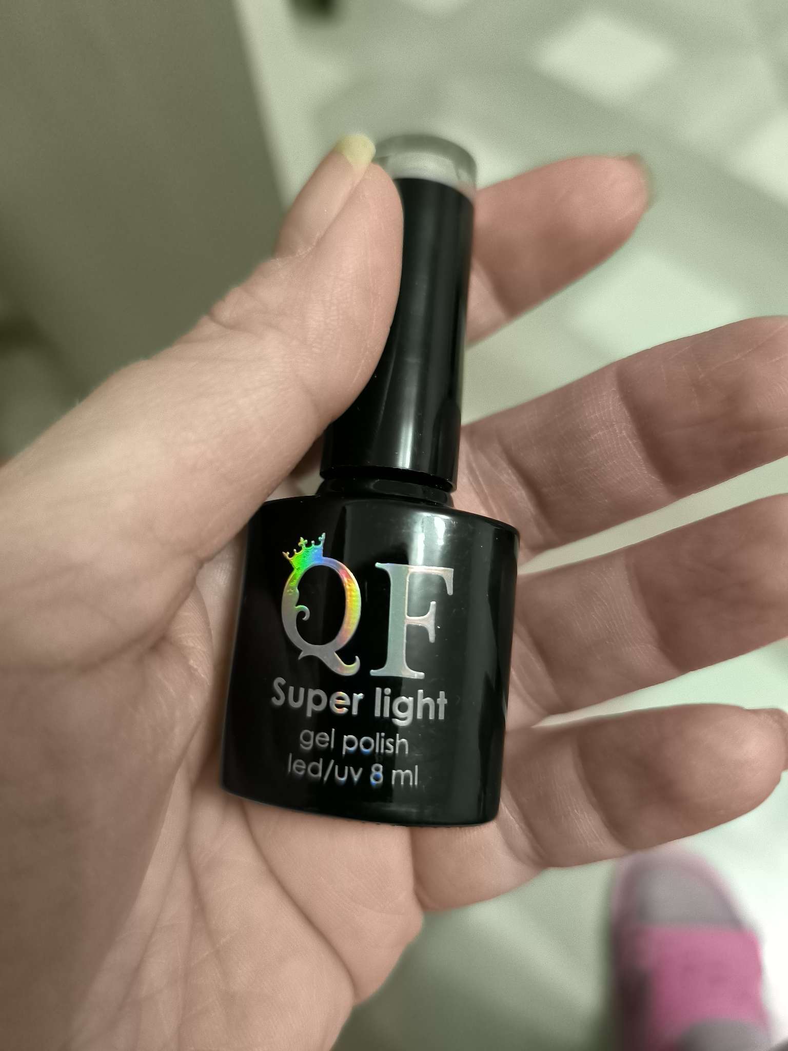 Фотография покупателя товара Гель лак для ногтей, витражный, трехфазный, 8 мл, LED/UV, голубой (11) - Фото 6