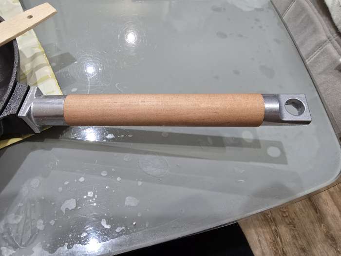 Фотография покупателя товара Сковорода Wild Kitchen, d=20 см, лопатка и губка в комплекте, чугун - Фото 2