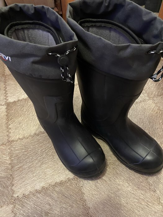 Фотография покупателя товара Зимние сапоги Torvi ЭВА+ПУ, 5-слойный вкладыш -45°С, цвет чёрный, размер 43 - Фото 11