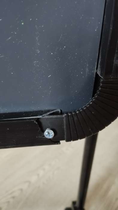 Фотография покупателя товара Зеркало напольное «Клик Мебель» Basic, на колёсиках, 44×160 см, цвет чёрный - Фото 2