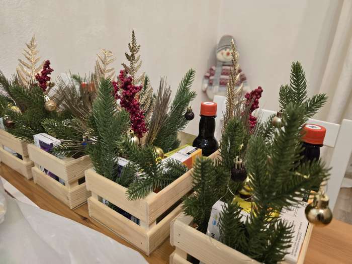 Фотография покупателя товара Подарочный ящик «Двушка», 24.5×13.5×9 см, деревянный - Фото 1