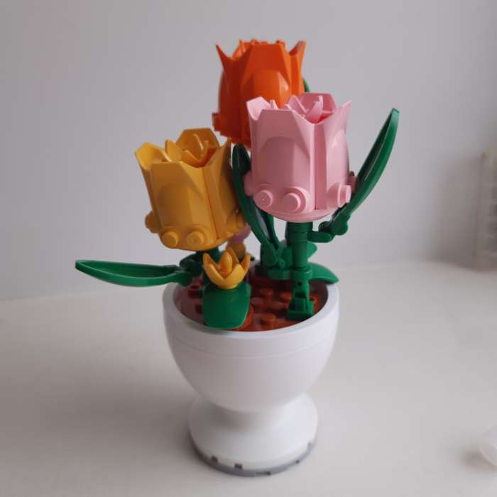 Фотография покупателя товара УЦЕНКА Конструктор «Цветы в горшочке», 6 видов, МИКС - Фото 1