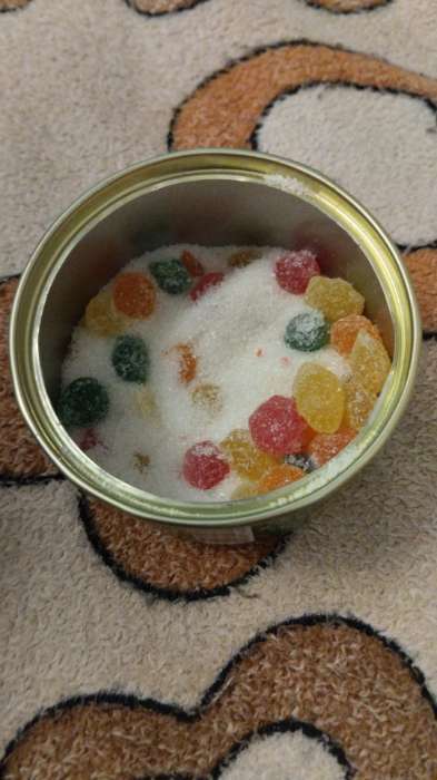 Фотография покупателя товара Леденцы монпансье в консервной банке «Три кота Новый год» 3 шт. - Фото 1