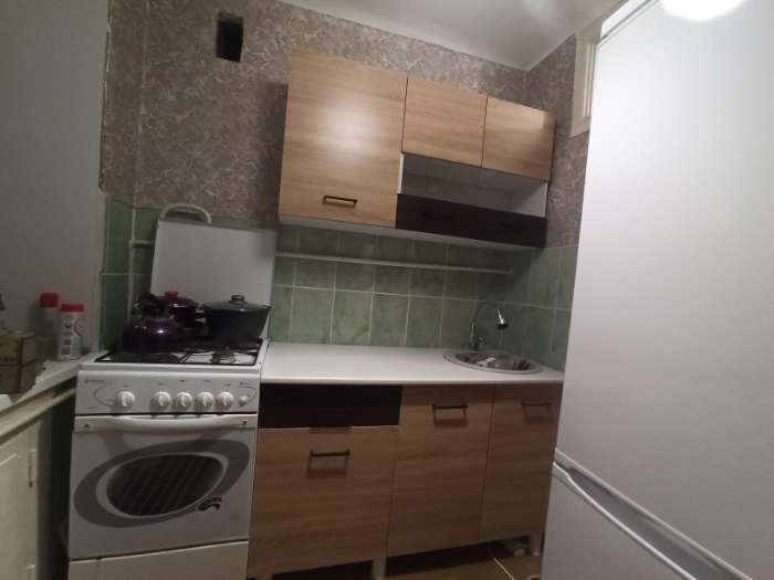 Фотография покупателя товара Кухонный гарнитур прямой «Тренд», с столешницей, 2400 мм, цвет белый/сонома - Фото 2