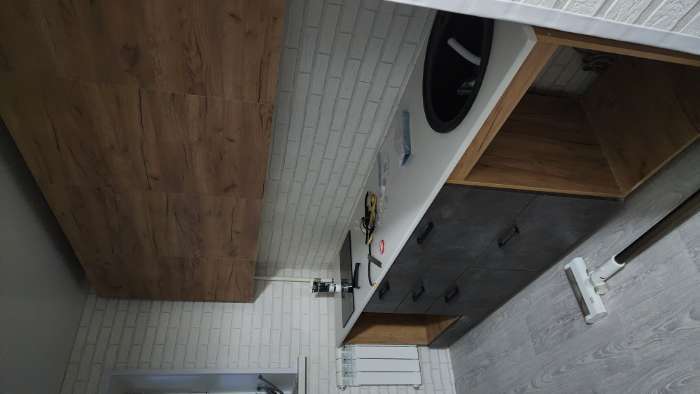 Фотография покупателя товара Кухонный гарнитур угловой «Рио» New, 1600×2000 мм, цвет белый глянец/дуб крафт/дуб вотан - Фото 8