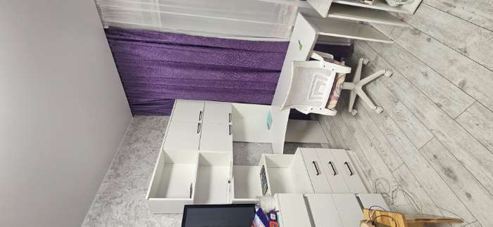 Фотография покупателя товара Стол компьютерный «Брауни», правый, 1280×2000×1450 мм, цвет кашемир - Фото 2