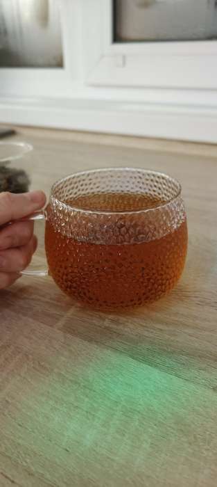 Фотография покупателя товара Кружка для заваривания Magistro «Сара» с крышкой, 360 мл, 12×9×10.1 см - Фото 3